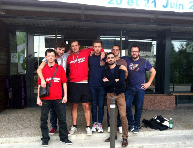 Les épéistes vénissians présents ce week-end aux championnats de France de la discipline - Photo : Vénissieux Escrime